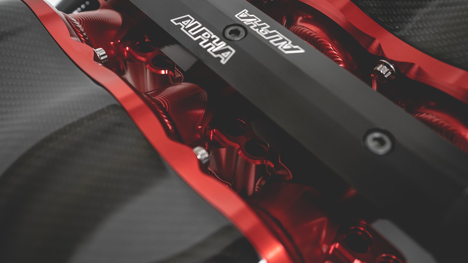 Alpha Performance 18 Injector R35 GT-R Carbon Fiber Intake Manifold ...