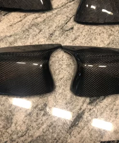 Infiniti Q50 Q60 Carbon Fiber M-Style Mirror Replacement L+R