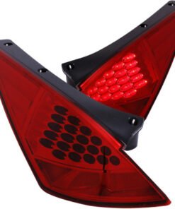ANZO 2003-2005 Nissan 350Z LED Taillights Red