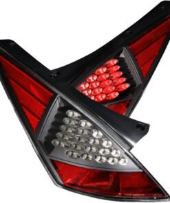 ANZO 2003-2005 Nissan 350Z LED Taillights Black