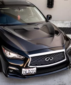 Strictly Business 14-18 Infiniti Q50 Carbon Fiber Hood GTS Style