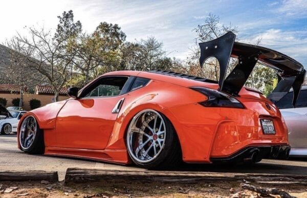 370z on sale rear overfenders