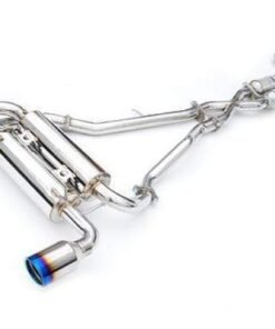 Invidia Gemini Cat Back Exhaust w/Ti Rolled Tips - Nissan 370Z Z34 09-21