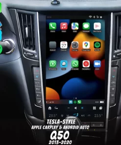 Nifty City INFINITI Q50 2013-2020 APPLE CARPLAY & ANDROID AUTO TESLA-STYLE 13.6"