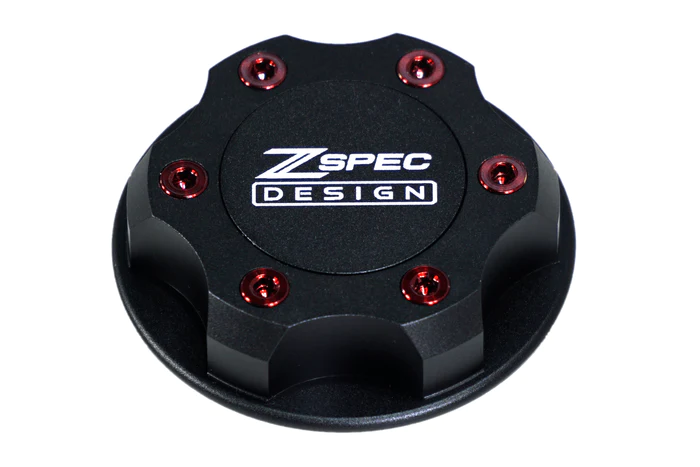 ZSPEC BILLET OIL FILLER CAP FOR NISSAN/INFINITI/DATSUN, BLACK CAP W ...