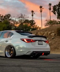 Southbay Autoworkz Q50 18 + Carbon Fiber Diffuser with LED