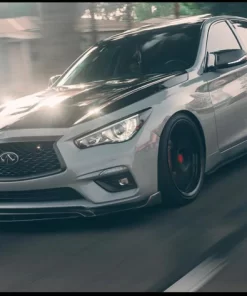 Southbay Autoworkz Q50 Base/Lux 2018+ carbon fiber lip