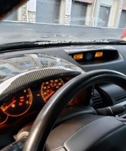 Mazterpeice Automotive '05-07 G35 Carbon Fiber Cluster & Clock Trim Cover [Bundle]