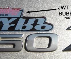 Jim Wolf TWIN TURBO BUBBLE EMBLEM