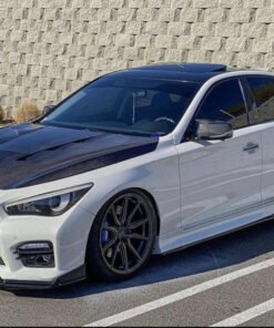 Southbay Autoworkz Q50 carbon fiber side skirts