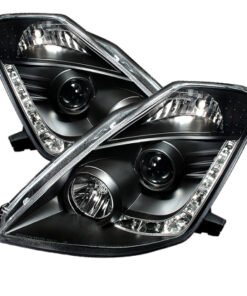 Spyder Nissan 350Z 03-05 Projector Headlights Xenon DRL