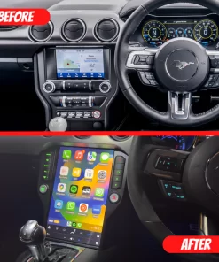 Nifty City FORD MUSTANG 2015-2019 APPLE CARPLAY & ANDROID AUTO TESLA-STYLE 14.5"