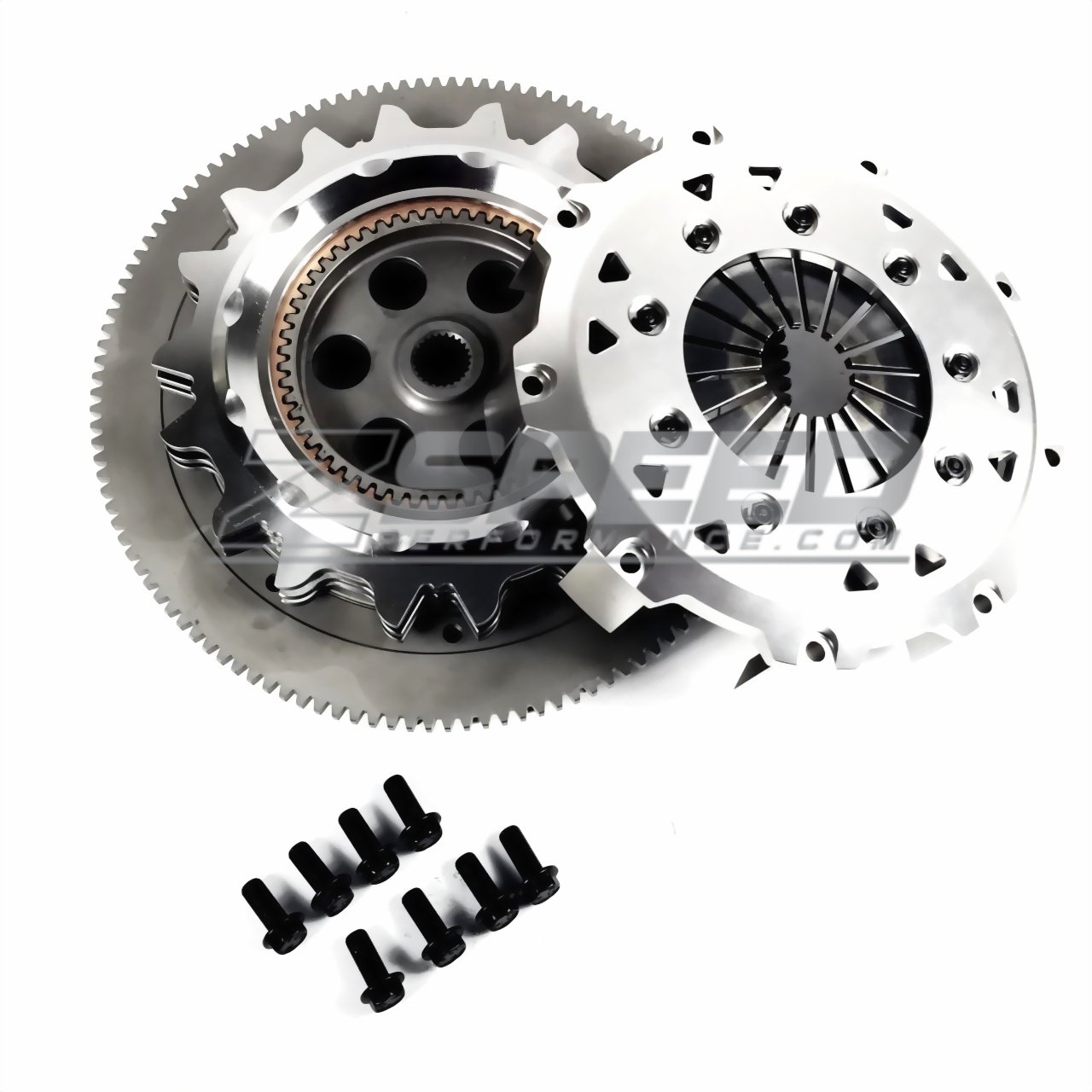 ZSpeed 350Z 370Z G37 Twin Triple Disk Race Clutch / Flywheel 8001200