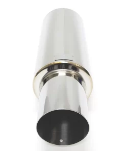 Alternative view of Blox Racing UNIVERSAL N1 MUFFLER - STRAIGHT TIP