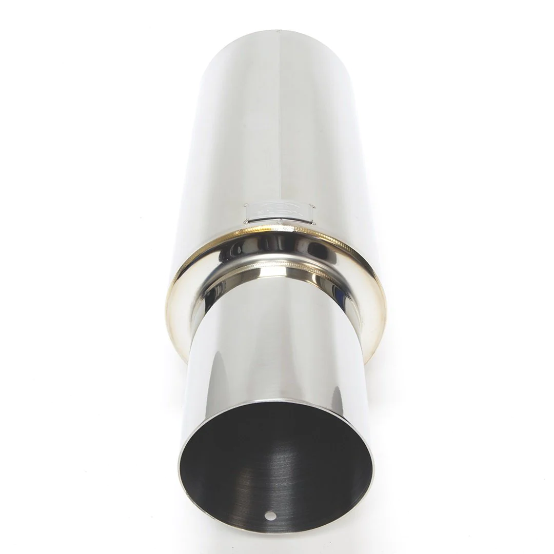 Blox Racing UNIVERSAL N1 MUFFLER - STRAIGHT TIP