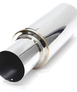 Blox Racing UNIVERSAL N1 MUFFLER - STRAIGHT TIP