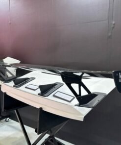 VOLTEX WET CARBON TYPE 2 & 4 REAR WING WITH 225MM STANDS, END PLATE Z FOR RZ34 NISSAN Z