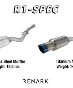 REMARK R1-Spec Y-Back Exhaust - Nissan Z RZ34 (2023+)
