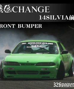 326POWER Change Nissan S14 Zenki Front Bumper