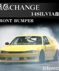 326POWER Change Nissan S14 Kouki Front Bumper