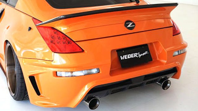 WEBER SPORTS Z33 フルエアロ Weber Sports Zenith Line 3P Aero Set (FRP) for Nissan 350Z (Z33