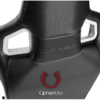 Cipher Auto - Racing Seats black w/ white stitching
