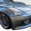 2003-2008 Nissan 350Z Duraflex V-Speed Body Kit - 4 Piece - Includes V-peed Front Bumper Cover (105646) V-Speed Side Skirts Rocker Panels (105647) V-Speed Rear Bumper Cover (105648)