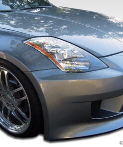 2003-2008 Nissan 350Z Duraflex V-Speed Body Kit - 4 Piece - Includes V-peed Front Bumper Cover (105646) V-Speed Side Skirts Rocker Panels (105647) V-Speed Rear Bumper Cover (105648)