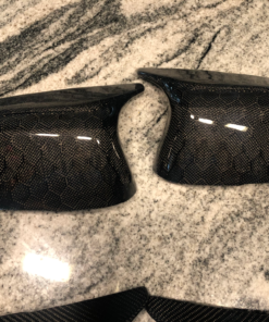 Infiniti Q50 Q60 Carbon Fiber M-Style Mirror Replacement L+R
