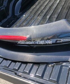 AMS Style Wing Spoiler Carbon Fiber w/ Carbon Top & 3rd Brake Light - Nissan 370z 09+