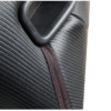 Cipher Auto - Racing Seats Black Suede & Fabric w/ Carbon Fiber Poly Backing - Pair