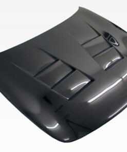 2009-2012 Infiniti G37 4Dr Terminator Style Carbon Fiber Hood. VIS Carbon Fiber Hoods and Trunks are made from 100% ISO-certified, Grade-A carbon fiber material.  All VIS Carbon Fiber Hoods and Trunks are manufactured using a two-part construction design.  The top layer is composed of carbon fiber material bonded to the hood surface with high-grade epoxy resin, andfinished with an ultra-clear (Poly Shield), UV-protective polyurethane coating for a high gloss finish.  A one-piece, smooth underside shell is fused to the top layer enhancing the product’s structural integrity.  The edges are smoothed by hands to insure good quality finish all around. In 2014, we further improved on this manufacturing process by introducing the Vacuum Infusion Process (V.I.P.), which utilizes a single-mold vacuum to produce parts that are 10-20% lighter than before while improving durability. We are transitioning our full spectrum of carbon parts to use the VIP process so that our customers can enjoy these improved products without incurring a huge cost increase.
All VIS Carbon Fiber Hoods and Trunks come with a VIS badge of authenticity. Please be sure to look for the badge when purchasing. Due to the unknown nature of the intended uses of these products, hood pins are required. These products are intended for off-road use only, unless your local and state laws state otherwise.