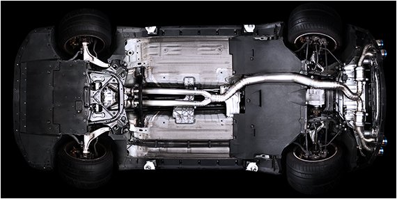 2009-2017 Nissan GT-R Tomei Titanium Exhaust System