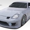 2003-2008 Nissan 350Z Duraflex J-Spec 2 Body Kit - 4 Piece - Includes J-Spec 2 Front Bumper Cover (107832) J-Spec 2 Side Skirts Rocker Panels (107833) J-Spec 2 Rear Lip Under Spoiler Air Dam (107834)