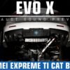 Tomei Expreme-Ti Titanium Exhaust: Evo X (4B11)