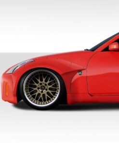 2003-2008 Nissan 350z Duraflex 60mm Circuit Front Fender Flares - 2 Piece