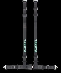 Street Oriented 4 point harness
2" Shoulders, 2" Lap belts with Pull-up adjusters
Street Legal
Snap-on hardware
Available in Green or Black