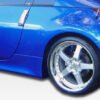 2003-2008 Nissan 350Z Duraflex V-Speed Side Skirts Rocker Panels - 2 Piece