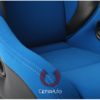Cipher Auto - Viper Racing Seats Blue Cloth w/ Black Carbon PU - Pair