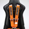 Cipher Orange 5 Point 3 Inches Camlock Racing Harness - SFI 16.1