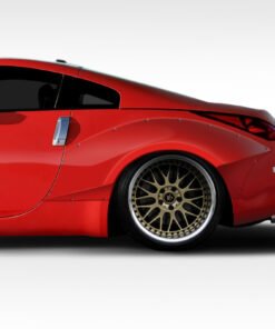 2003-2008 Nissan 350z Duraflex 90mm Circuit Rear Fender Flares - 2 Piece