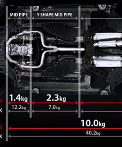 TOMEI EXPREME TI EXHAUST SYSTEM G35 COUPE (TB6090-NS04G)