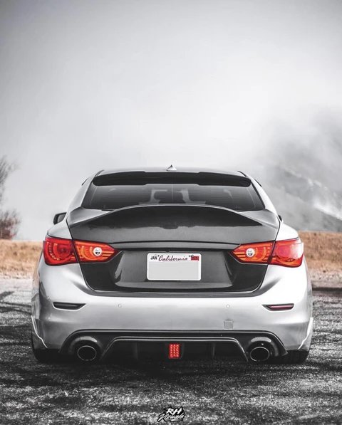 Q50 Carbon Fiber Trunk 14-17