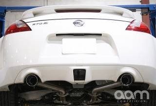 AAM Competition 370Z S-LINE Short Tail Exhaust (Polished Tips)