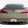 2008-2013 Infiniti G37 2Dr Walker Full Kit. Kit includes: Front bumper, Front splitter, side skirts, rear diffuser, front and rear fender flares, All Vis fiberglass Body Kits; bumpers, Lips side skirts, spoilers, and hoods are made out of a high quality fiberglass. All Body Kits come with wire mesh if applicable. Professional installation required. Picture shown is for illustration purpose only. Actual product may vary due to product enhancement. Modification of part is required to ensure proper fitment. Test fit all Body Kit parts before any modification or painting. Accessories like fog lights, driving lights, splitter, canards, add-on lip, intake scoops, or other enhancement products are not included unless specified in the product description. Intended for OFF ROAD use only.