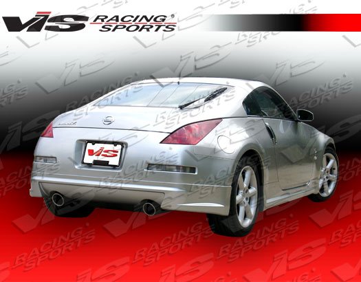 2003-2008 Nissan 350Z 2dr Ams Full Kit. All Vis fiberglass Body Kits; bumpers, Lips side skirts, spoilers, and hoods are made out of a high quality fiberglass. All Body Kits come with wire mesh if applicable. Professional installation required. Picture shown is for illustration purpose only. Actual product may vary due to product enhancement. Modification of part is required to ensure proper fitment. Test fit all Body Kit parts before any modification or painting. Accessories like fog lights, driving lights, splitter, canards, add-on lip, intake scoops, or other enhancement products are not included unless specified in the product description. Intended for OFF ROAD use only.