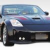 2003-2008 Nissan 350Z Duraflex Vader 3 Body Kit - 4 Piece - Includes Vader 3 Wide Body Front Bumper Cover (102263) Vader 3 Wide Body Rear Bumper Cover (102265) Vader 3 Wide Body Side Skirts Rocker Panels (102264)