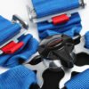 Cipher Blue 5 Point 3 Inches Camlock Racing Harness - SFI 16.1