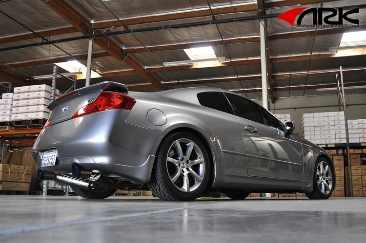 Infiniti G35 Coupe (03-06) VQ35, RWD ARK GRiP Collection (Cat-back Exhaust)