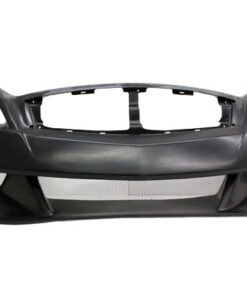 2008-2013 Infiniti G37 2Dr Walker Front Bumper. All Vis fiberglass Body Kits; bumpers, Lips side skirts, spoilers, and hoods are made out of a high quality fiberglass. All Body Kits come with wire mesh if applicable. Professional installation required. Picture shown is for illustration purpose only. Actual product may vary due to product enhancement. Modification of part is required to ensure proper fitment. Test fit all Body Kit parts before any modification or painting. Accessories like fog lights, driving lights, splitter, canards, add-on lip, intake scoops, or other enhancement products are not included unless specified in the product description. Intended for OFF ROAD use only.